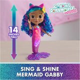 Gabby's Dollhouse The Movie: Sing & Sine Mermaid Gabby 35cm