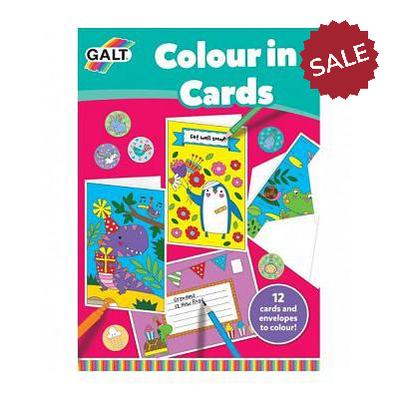 Galt Colour-In Cards
