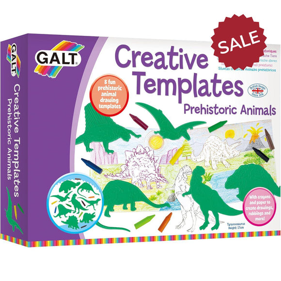 Galt Creative Templates - Prehistoric Animals