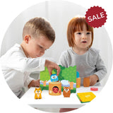 Galt Memory Friends Game with Wooden Pieces