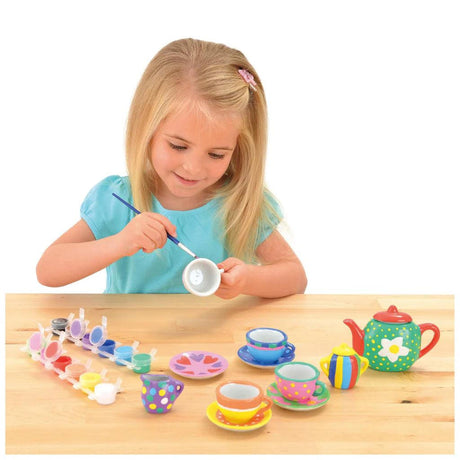 Galt Paint A Tea Set Kit