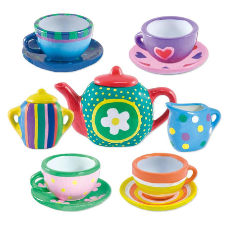 Galt Paint A Tea Set Kit