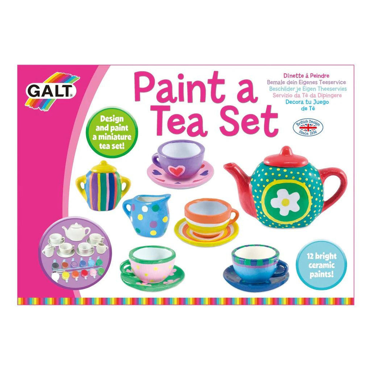 Galt Paint A Tea Set Kit