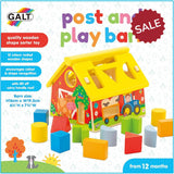 Galt Wooden Post & Play Barn Shape Sorter