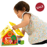 Galt Wooden Post & Play Barn Shape Sorter