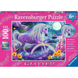 Glitter Unicorn 100-piece Puzzle