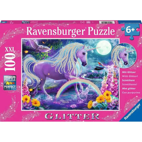Glitter Unicorn 100-piece Puzzle