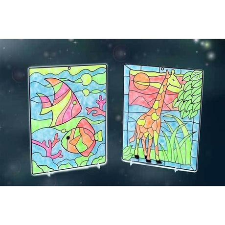 Glow Window Art