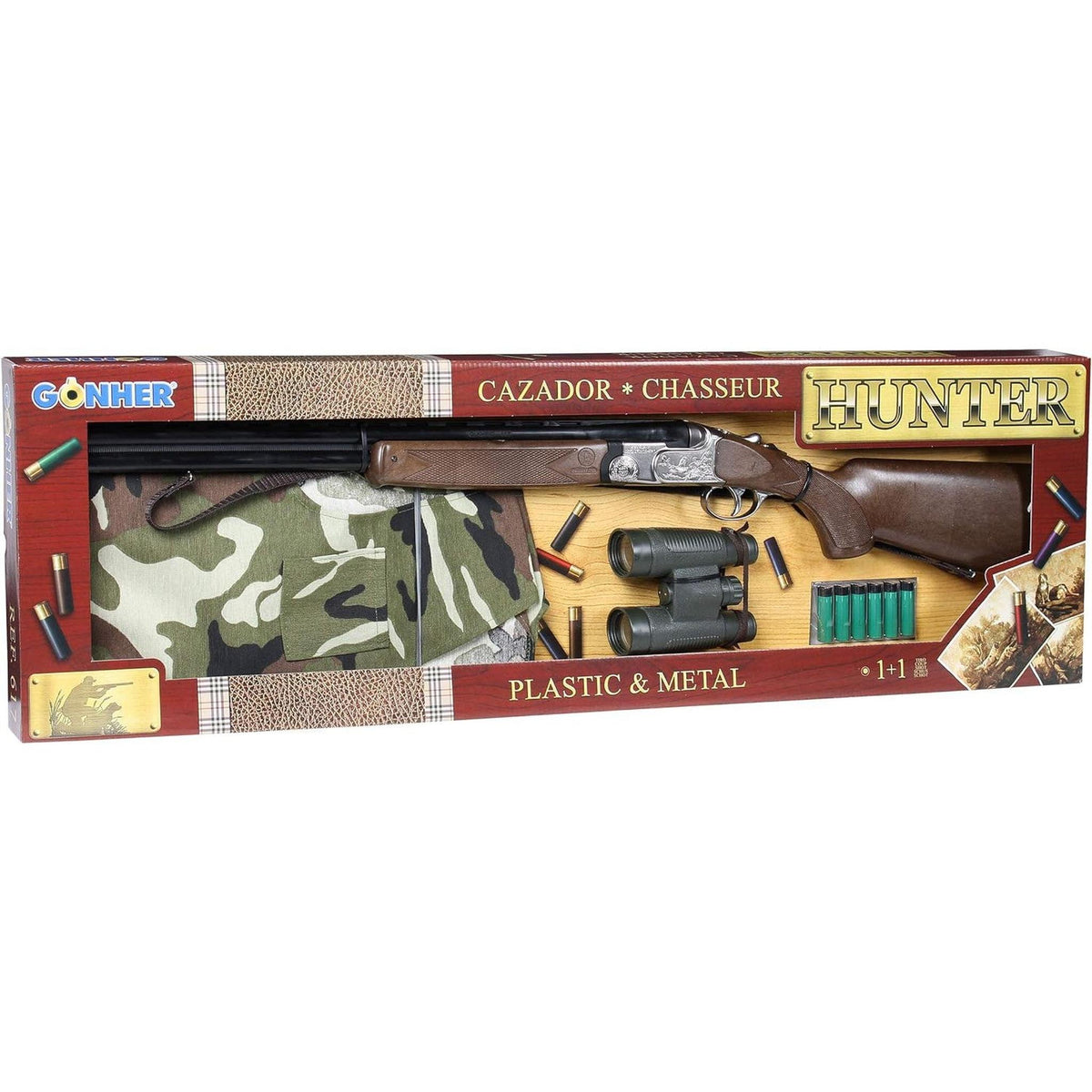Gonher Hunter Rifle Set with Binoculars