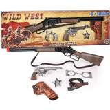 Gonher Wild West Toy Set with Revolver & Rifle