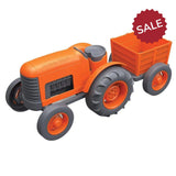 Green Toys Tractor Orange - 100% recycled milk jugs