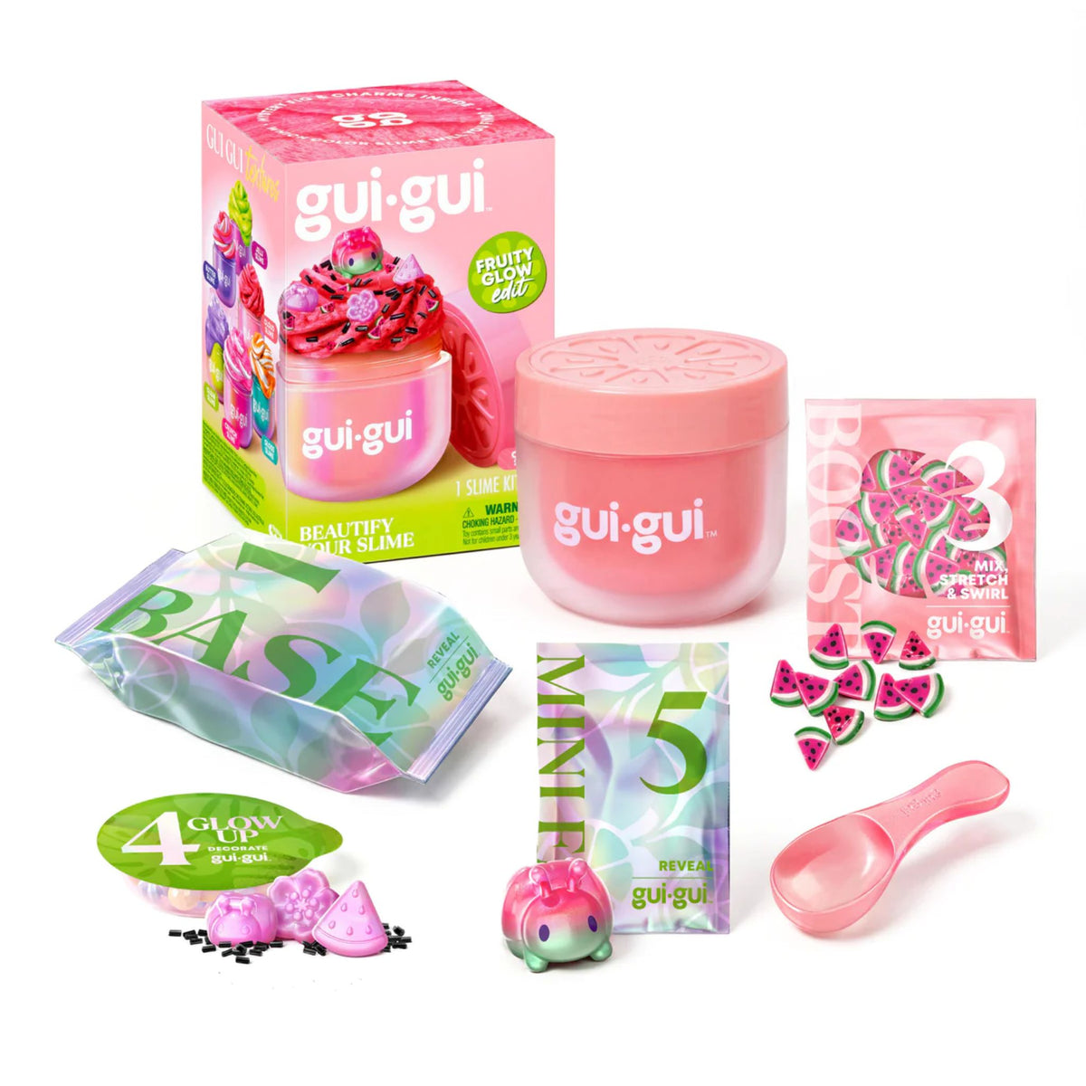 Gui Gui Slime Fruity Glow Pack