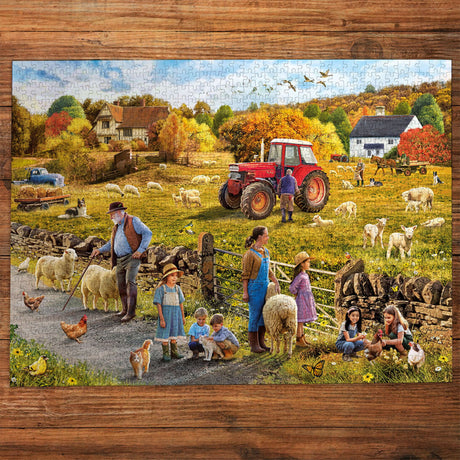 Happy Harvest 1000 Pieces Puzzle