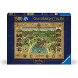 Harry Potter: Hogwarts Map 1500-piece Puzzle