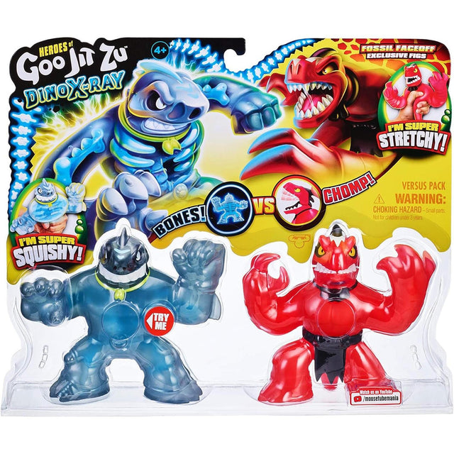Heroes of Goo Jit Zu Dino X-Ray Thrash vs Verapz