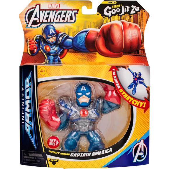 Heroes of Goo Jit Zu: Marvel Avengers Infinity Armor Captain America