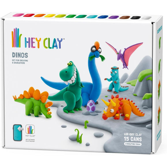 Hey Clay: Dino 15-Can Set