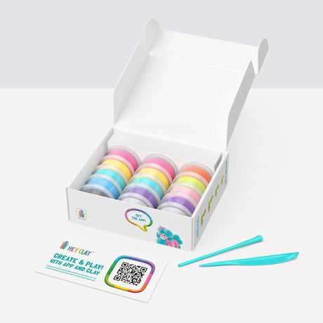 Hey Clay: Rainbow Unicorns 15-Can Set