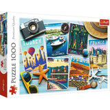 Holiday Postcards Puzzle 1000pcs
