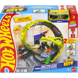 Hot Wheels City Snake Spiral Attack Playset
