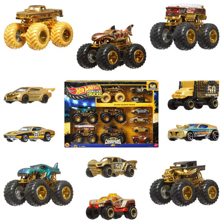 Hot Wheels Monster Trucks Trophy Champions Collection
