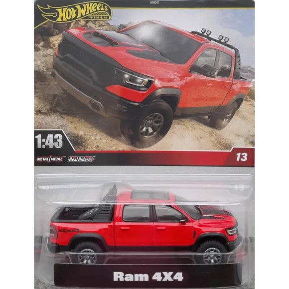 Hot Wheels Premium 1:43 Real Riders Ram 4x4