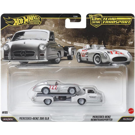 Hot Wheels Premium Team Transport Truck & Race Car, Assorted