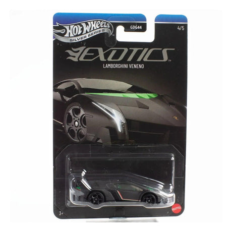 Hot Wheels Silver Series Exotics 1:64, Assorted