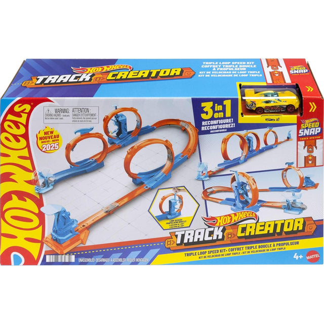 Hot Wheels Track Creator Triple Loop Speed Kit