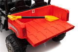 12V AgriBuddy Ride on Jeep & Tipper - RED