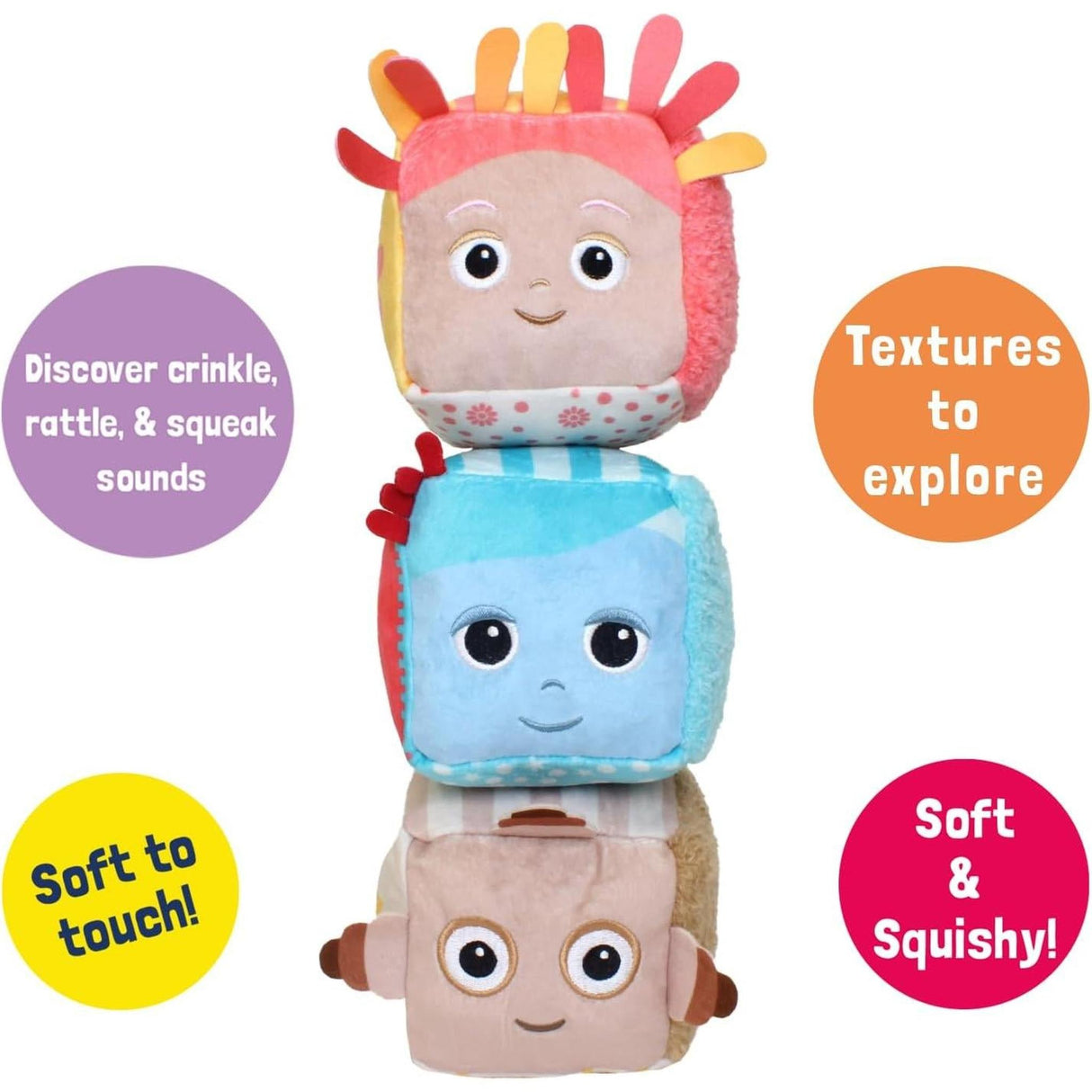 In the Night Garden Soft Sensory Cubes