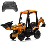 JCB 12V Compact 3CX Electric Ride-On Backhoe Loader
