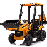 JCB 12V Compact 3CX Electric Ride-On Backhoe Loader