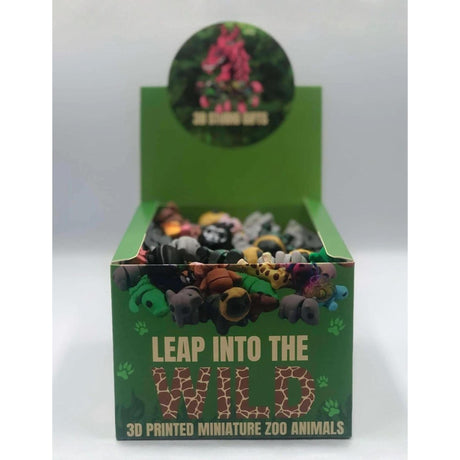 Jigglets 3D-Printed Figures: Leap into the Wild 10-pack