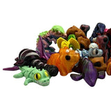Jigglets 3D-Printed Figures: Stomp into the Jurassic 5-pack