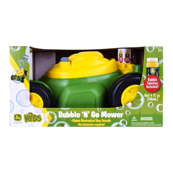 John Deere Bubble Mower with 4oz Bottle of Bubbles
