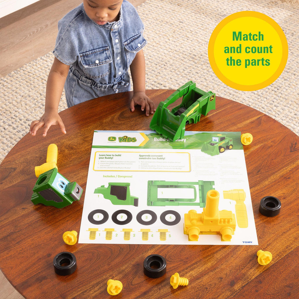 John Deere Build-A-Buddy Skid Steer