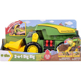 John Deere Maxx Power 2 in 1 Light & Sound Dig Rig