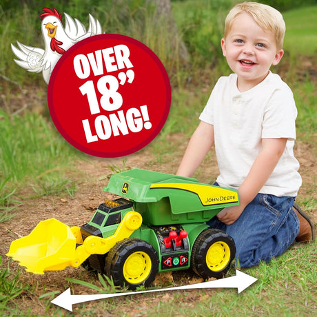 John Deere Maxx Power 2 in 1 Light & Sound Dig Rig