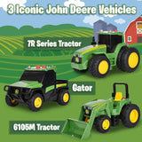 John Deere Mini Farm Vehicles 3-Pack
