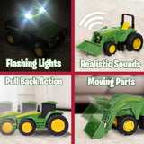 John Deere Mini Farm Vehicles 3-Pack
