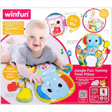 Jungle Fun Tummy Time Pillow