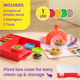 KInetic Sand SquishPizza Rising Pizza Playset