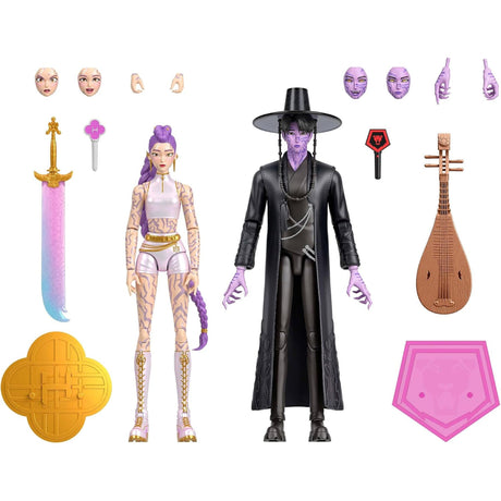 KPop Demon Hunters Action Figures 2-Pack: Final Battle Rumi and Jinu
