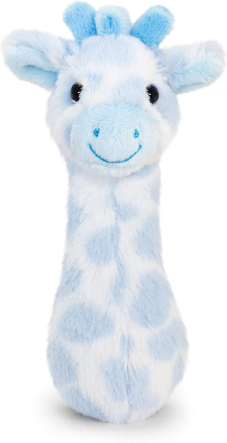 Keel Toys Baby Giraffe Soft Rattle 15cm, Assorted