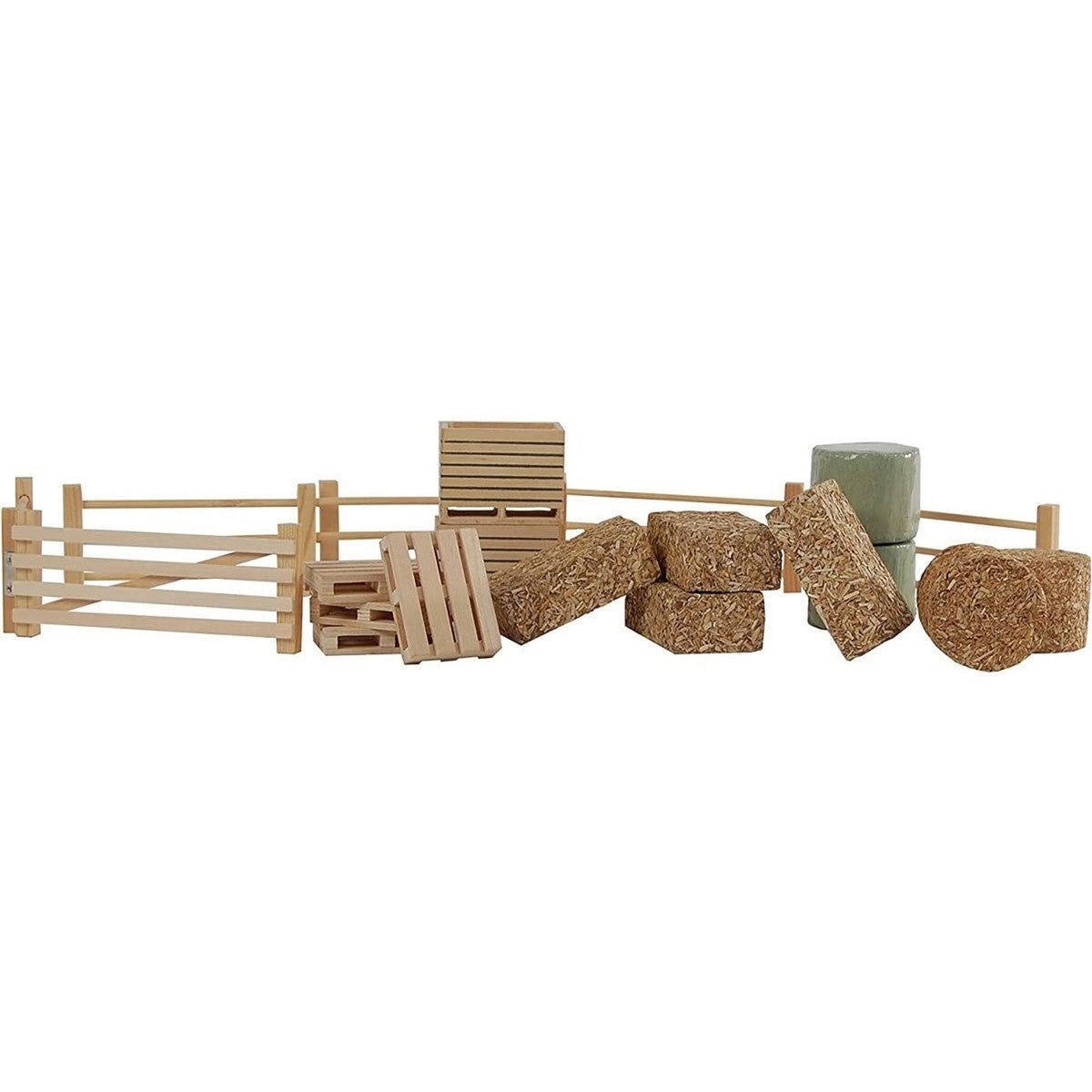 Kids Globe 1:32 Farm Accessory Set 19 Pieces