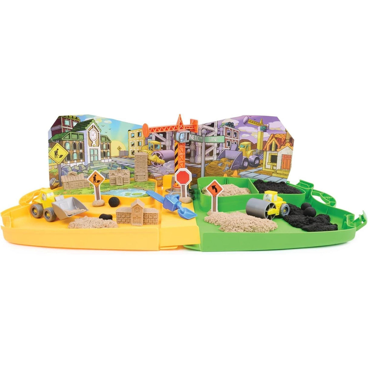 Kinetic Sand Construction Zone Playset