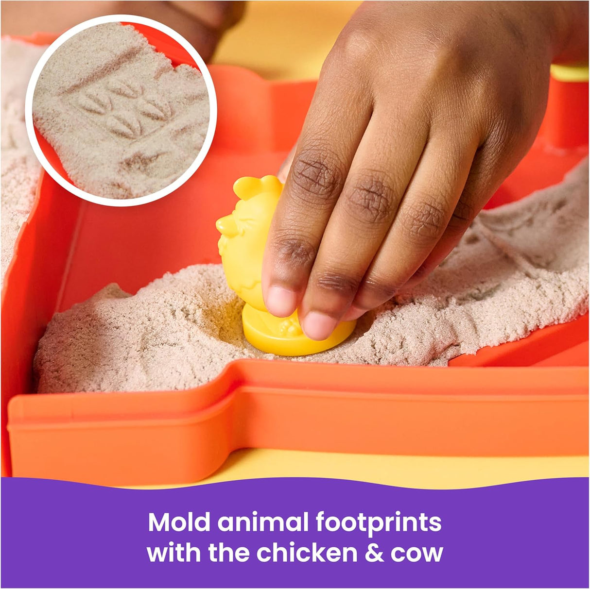 Kinetic Sand Sandy Farm Set