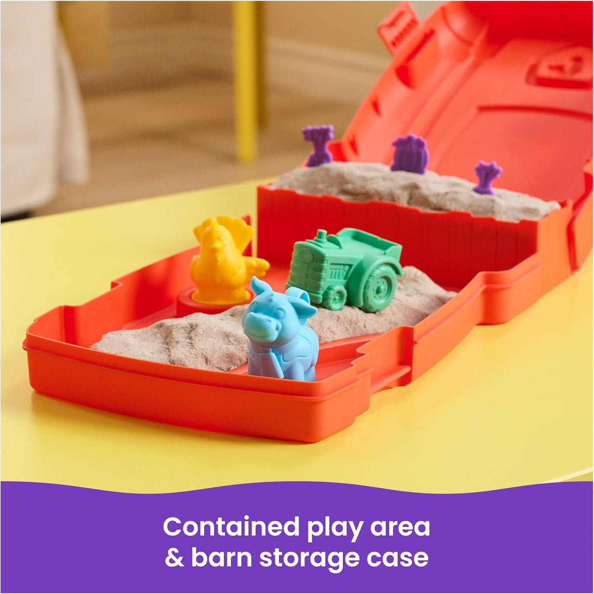 Kinetic Sand Sandy Farm Set