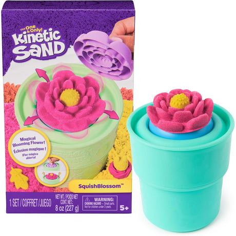 Kinetic Sand Squish Blossom Playset
